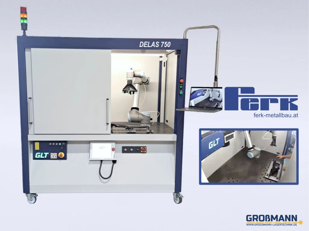 INTEGRA MK2 mit UR10 Robotik bei Ferk Metallbau